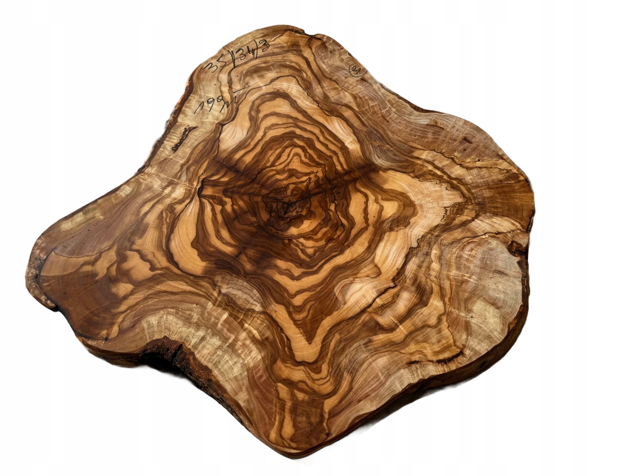 Prkénko Blok Dřevěné Olivové Dřevo @orient@@maroko@@ruční Práce@