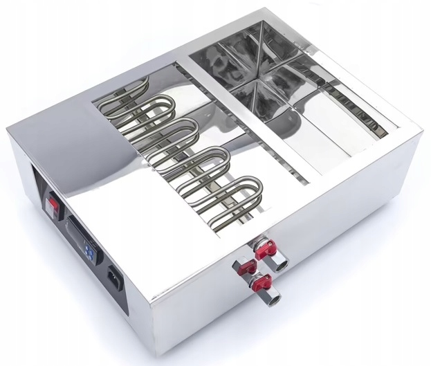 Podgrzewacz do czekolady topielnik 1500W 2x GN 1/3 10cm Maxima 09374050
