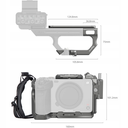 Operátorská klec Smallrig pro Sony FX3 FX30 4771