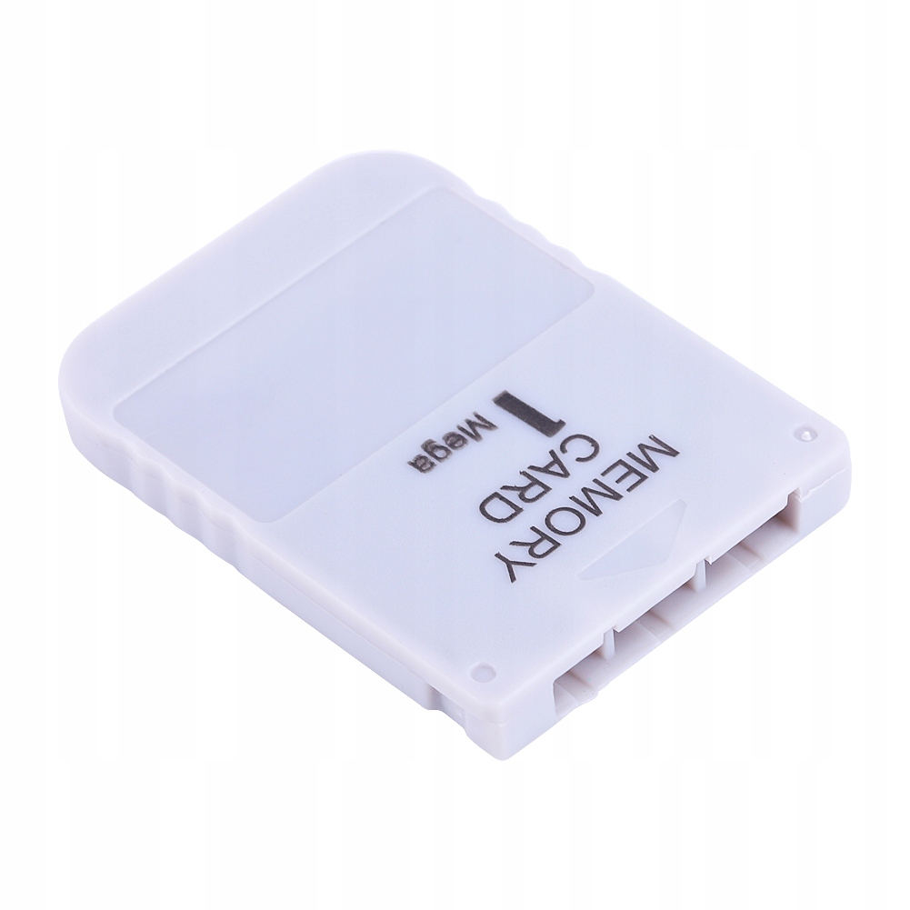 Karta pamięci 1Mb dla konsoli Sony PSX biała