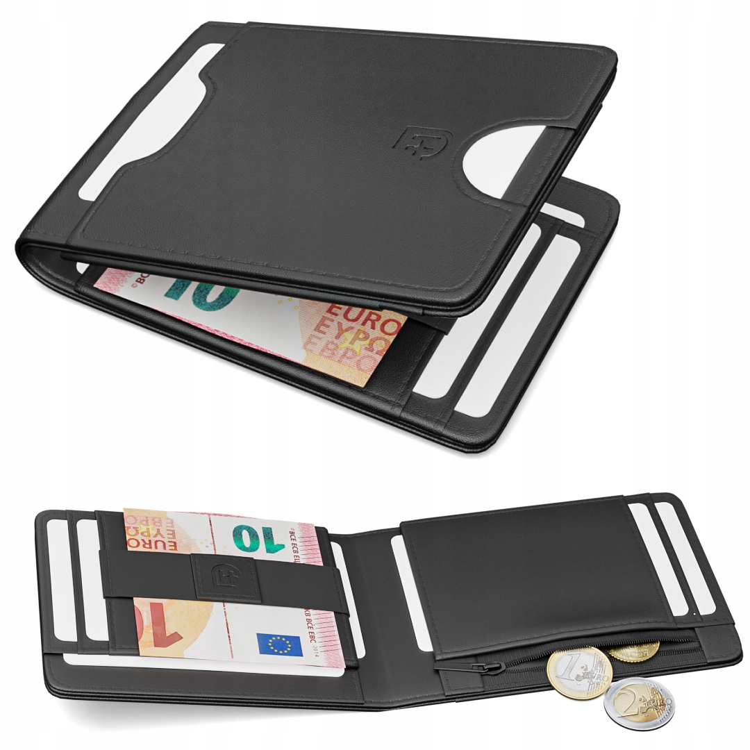 

James Hawk Smart Wallet skórzany portfel slim
