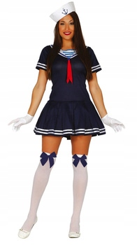 Kostým Sako Paní námořnická hosteska S