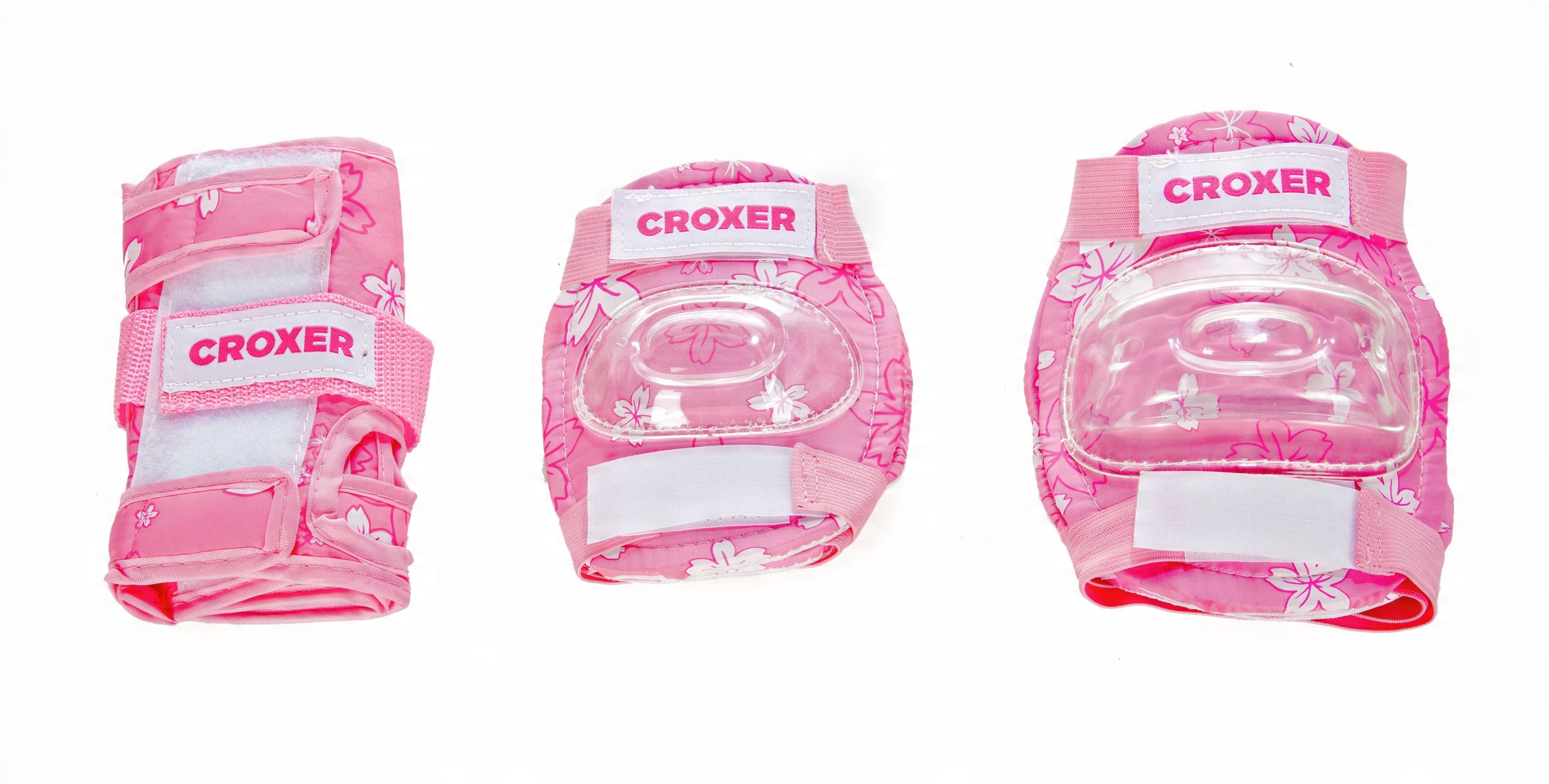 

Ochraniacze na rolki Croxer Fibre Pink Xs - Zestaw