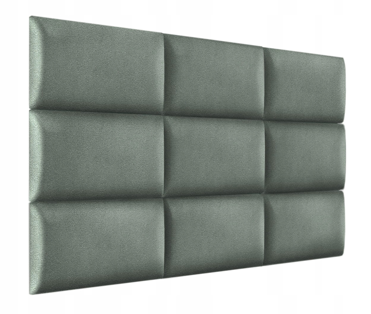 Panel ścienny 30 x 15 cm tapicerowany 3D Wezgłowie miętowy EAN (GTIN) 5904474100691