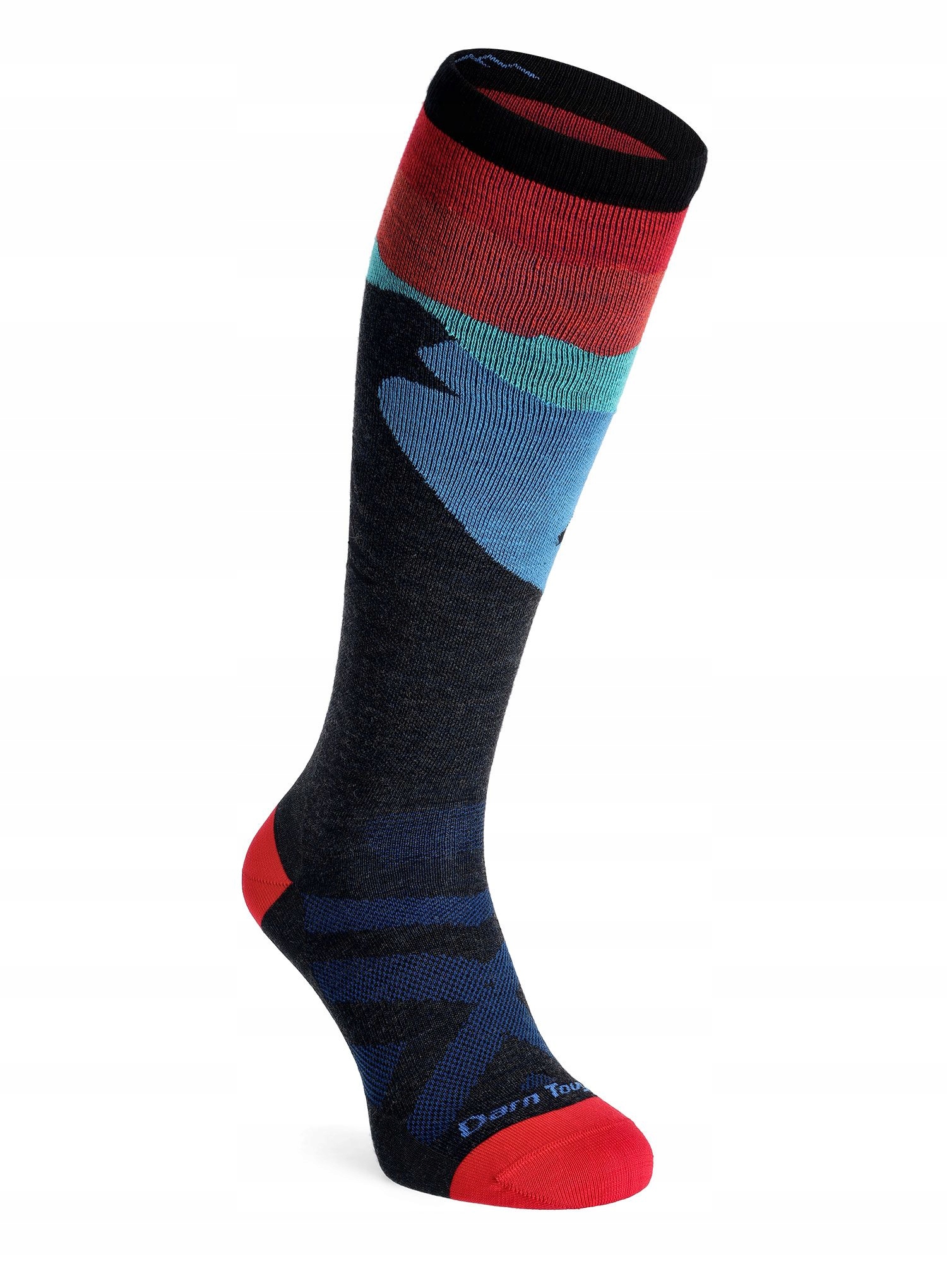 Lyžařské Ponožky Darn Tough Solstice Otc Lehké antracitové 41-42.5