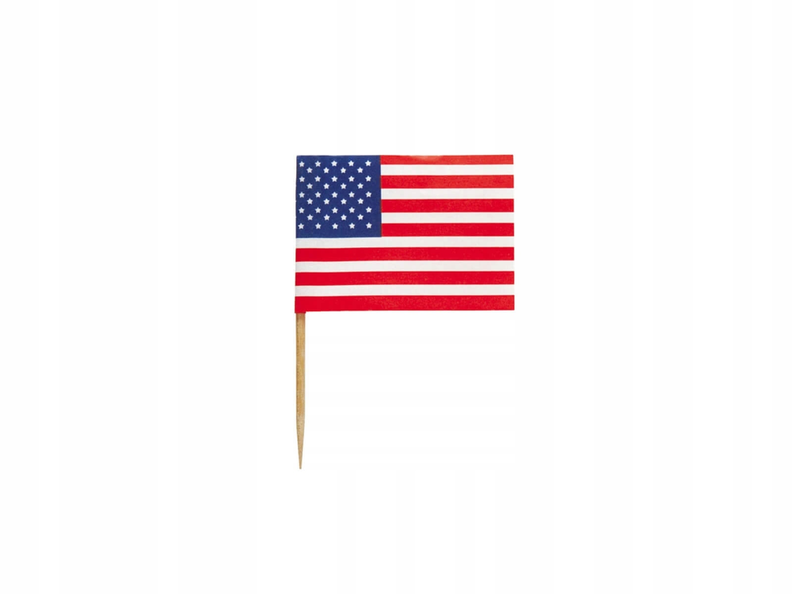 

Wykałaczki z flagą Usa Stany Zjednoczone 30 szt.
