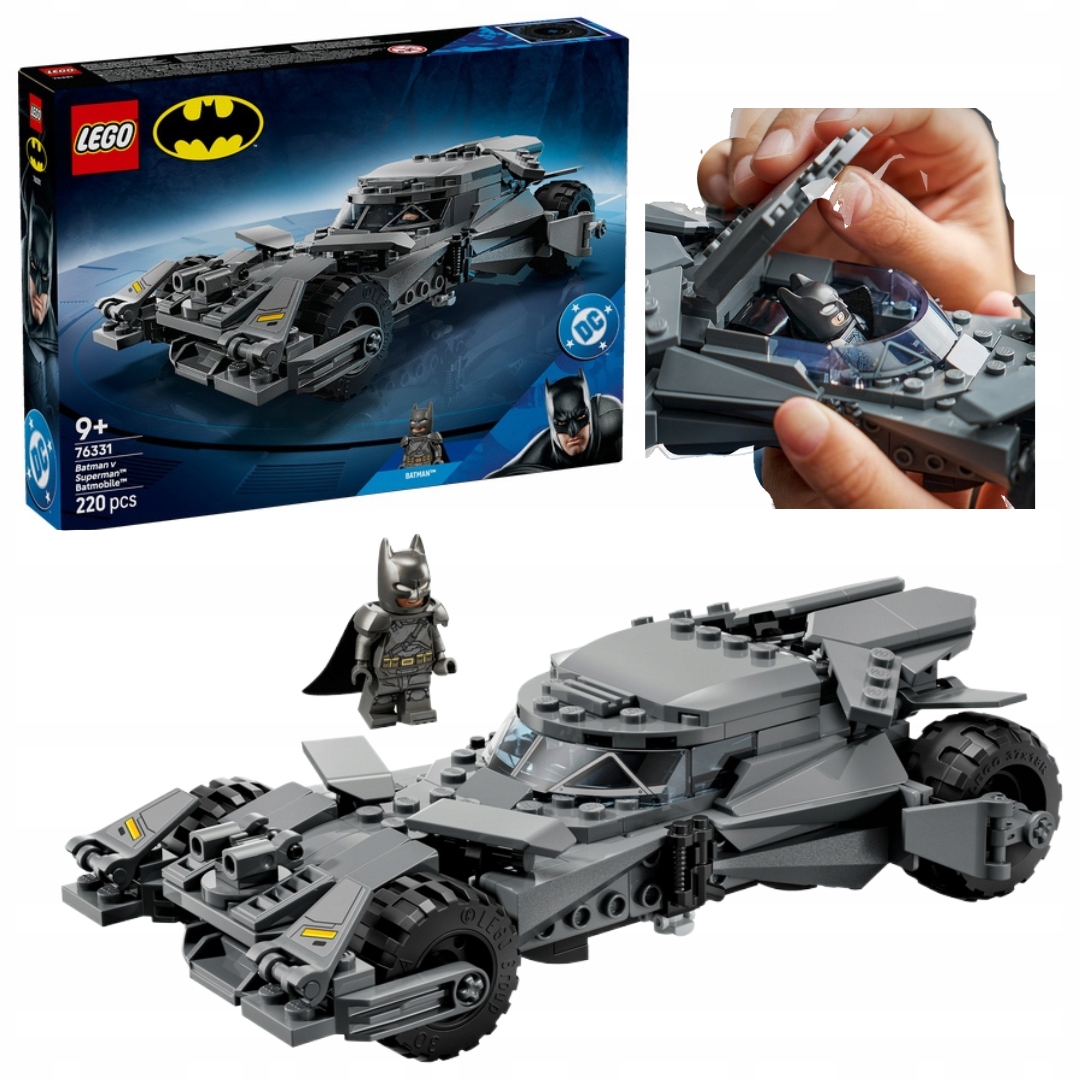 Lego DC Batman 76331 Batmobil Batman v Superman minifigurka Batmana