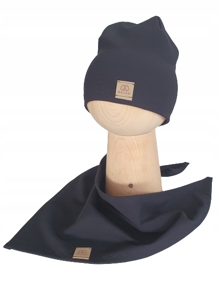

Zestaw Damski Czapka + Chusta Czarny 54-58cm