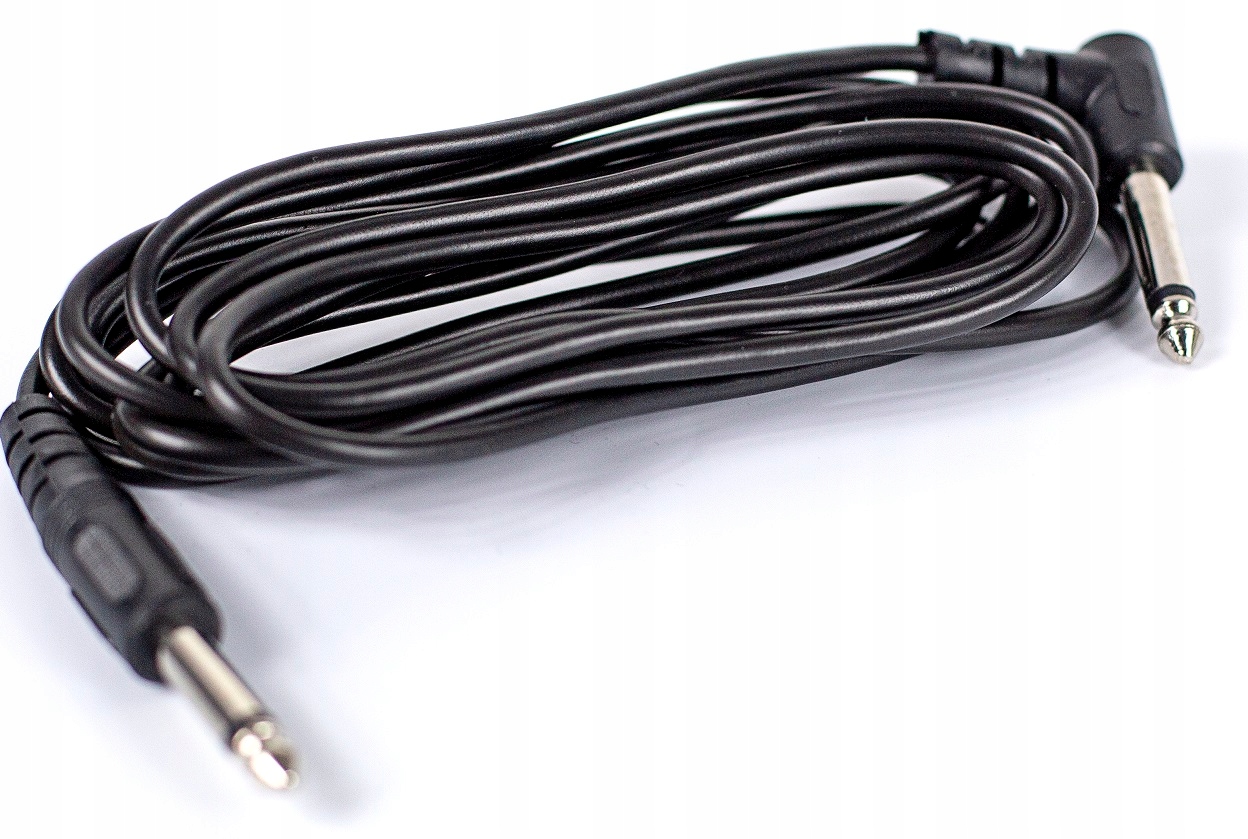 

Kabel Gitarowy/przewód Do Gitary Prosty-kątowy 3m