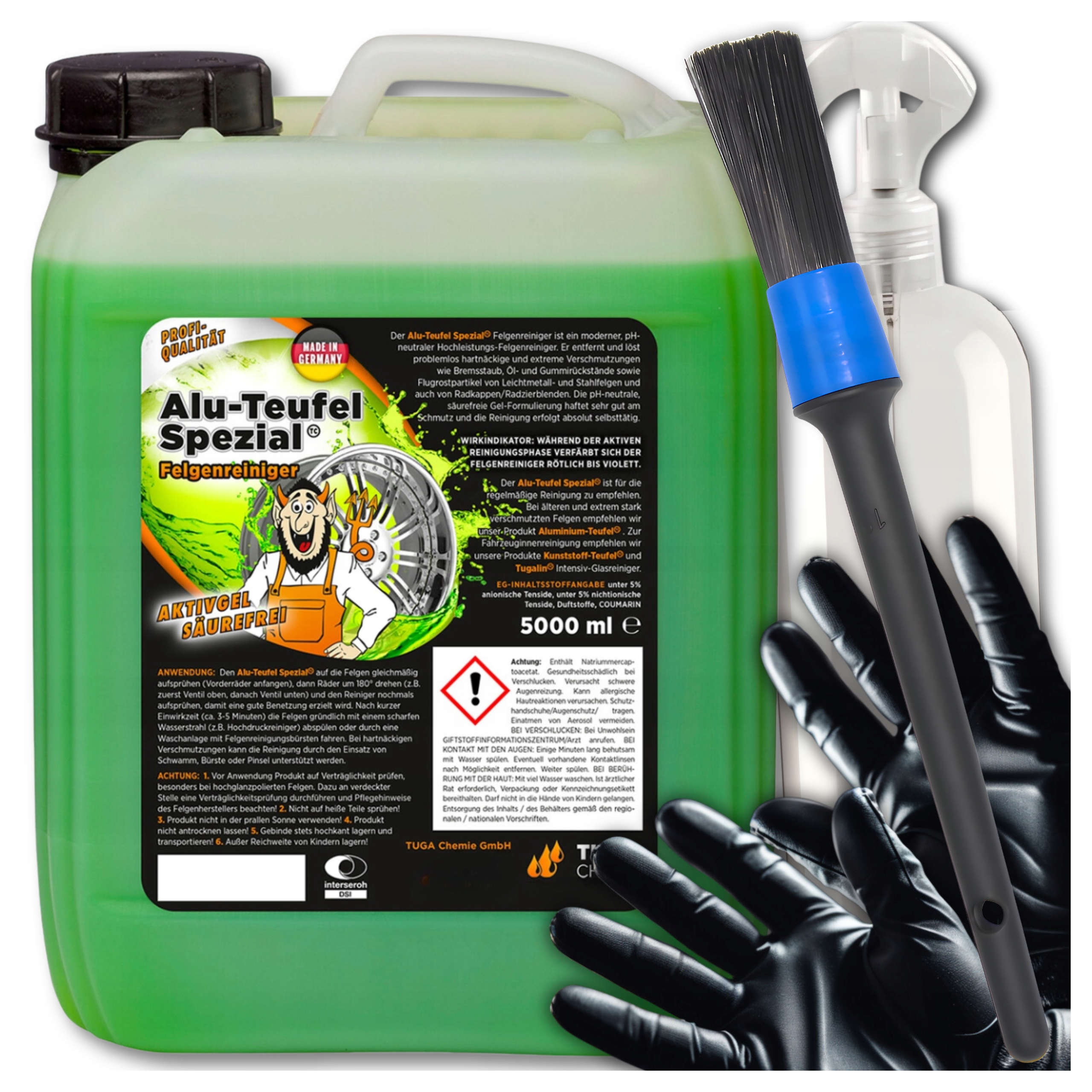 Tuga Alu Tuefel Spezial Krwawa Felga gél na umývanie diskov automobilov 5000 ml