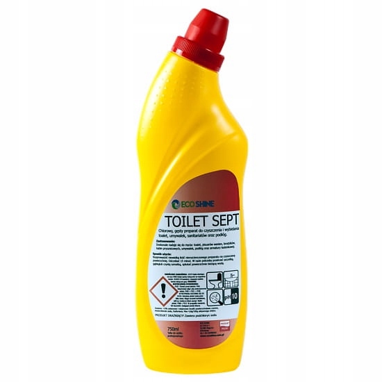 

Eco Shine Toilet Sept 0,75l żel wybielający chlor