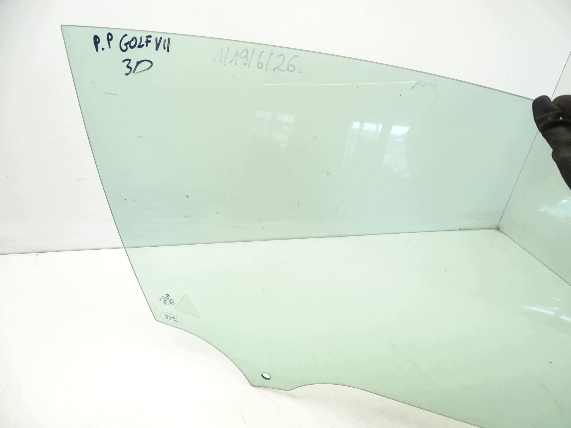 window side door right right front VW GOLF VII 3D 5G3845202A