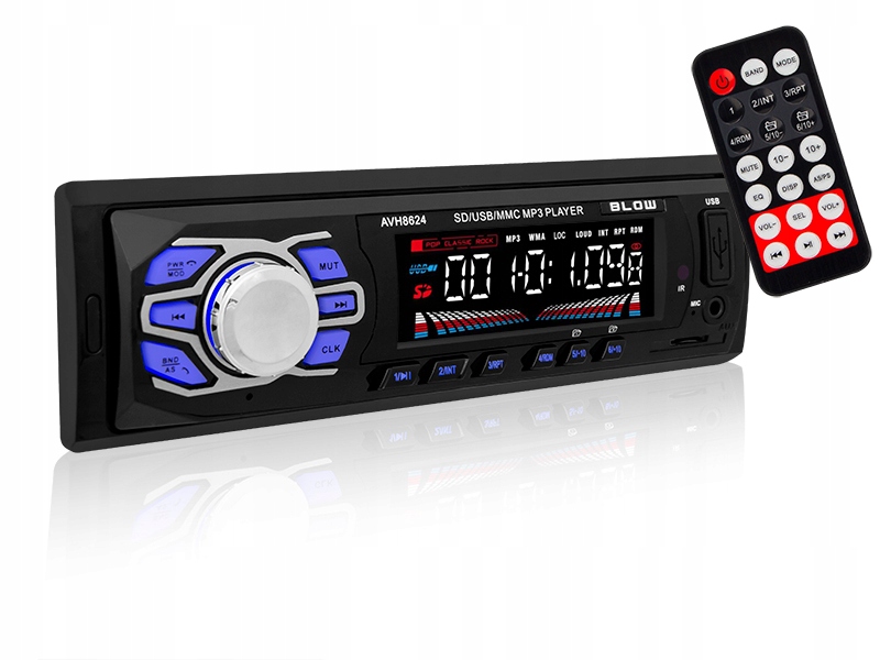 Radio BLOW AVH-8624 MP3/USB/ Bluetooth pilot