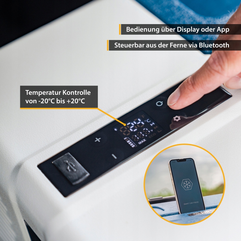 Lodówka turystyczna FIRST AUSTRIA cooler box aż 43l port usb TEMP. do -20 Zasilanie gniazdo zapalniczki samochodowej sieciowe