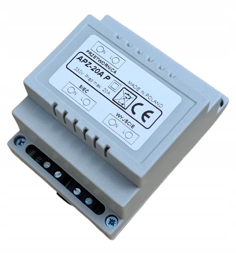 Automatyczny Przełącznik Źródła Zasilania APZ-20 A P -fv