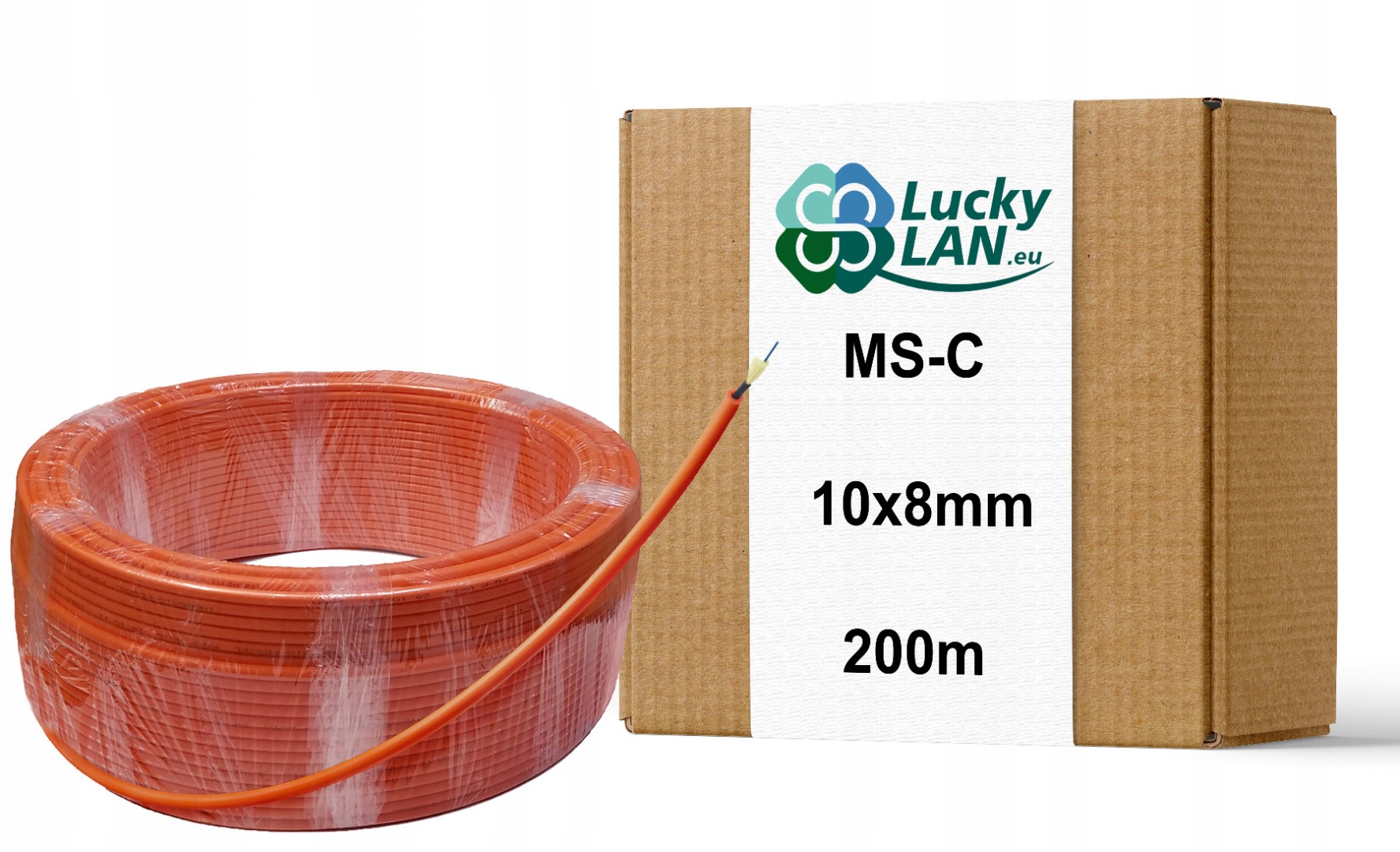 Mikrorúrka Mikrokanalizácia Ms-c 10x8 mm 200 m mikrorúrka s diaľkovým ovládaním