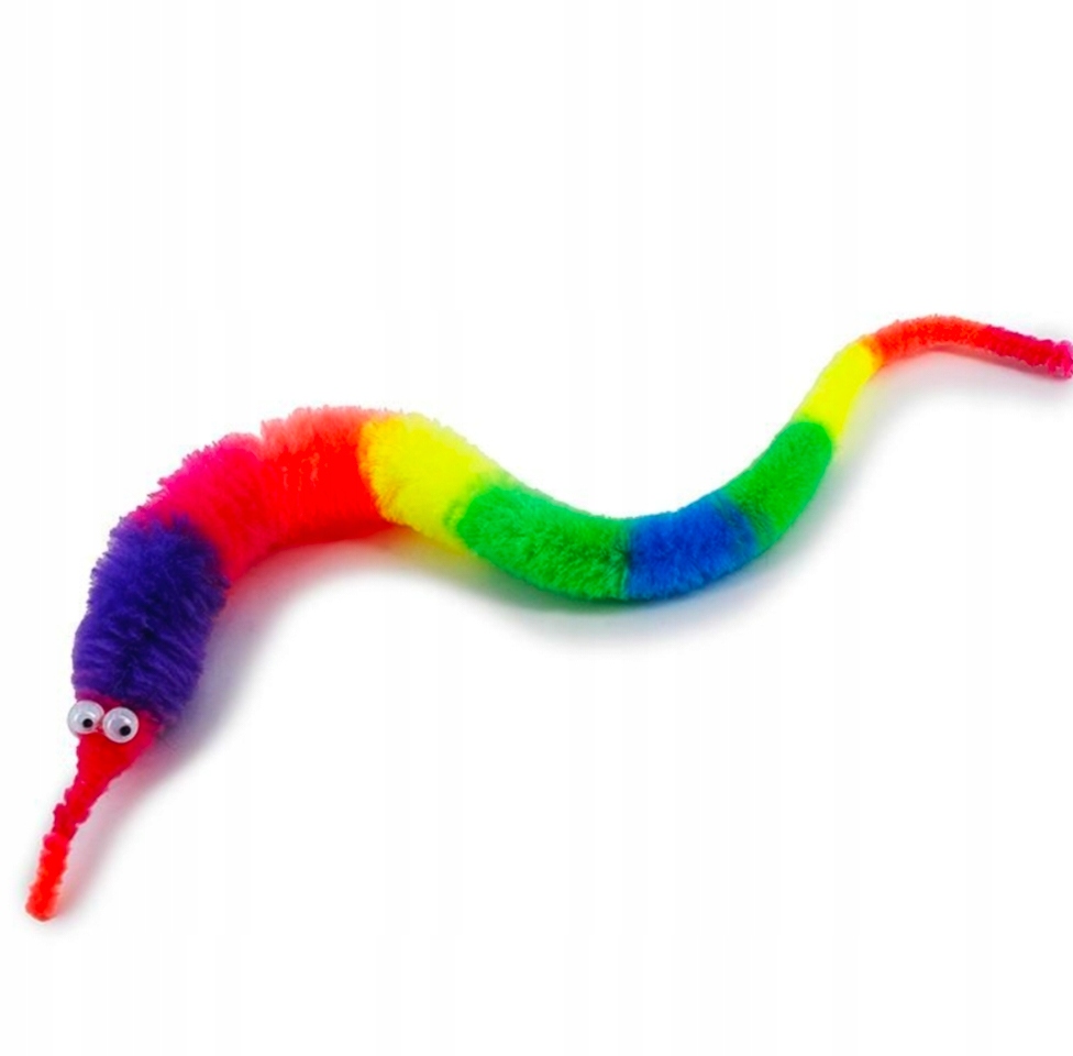 MAGICZNY ROBACZEK TĘCZOWY KOLOROWY Magic Worm Marka inna