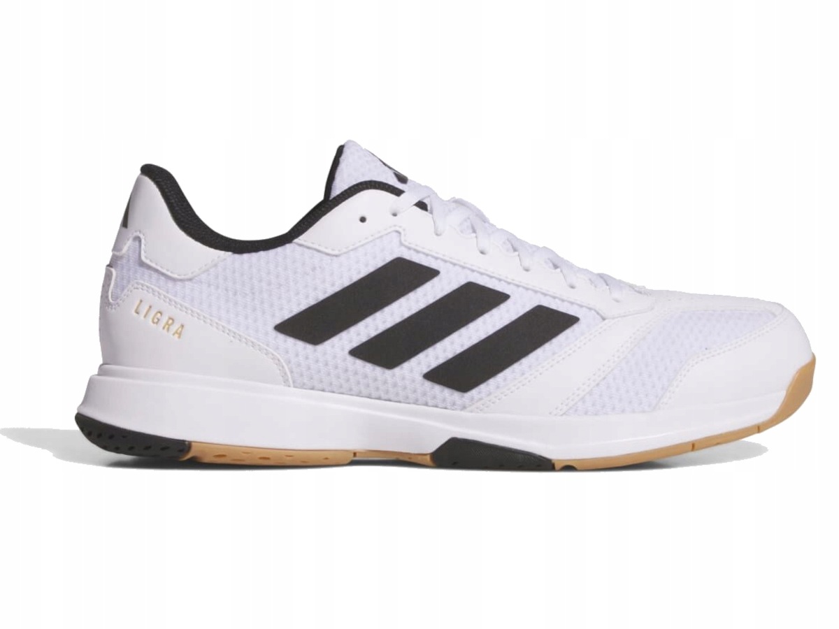 Pánské sálové boty Adidas Ligra JI1505 na volejbal, sportovní obuv, velikost 41,3