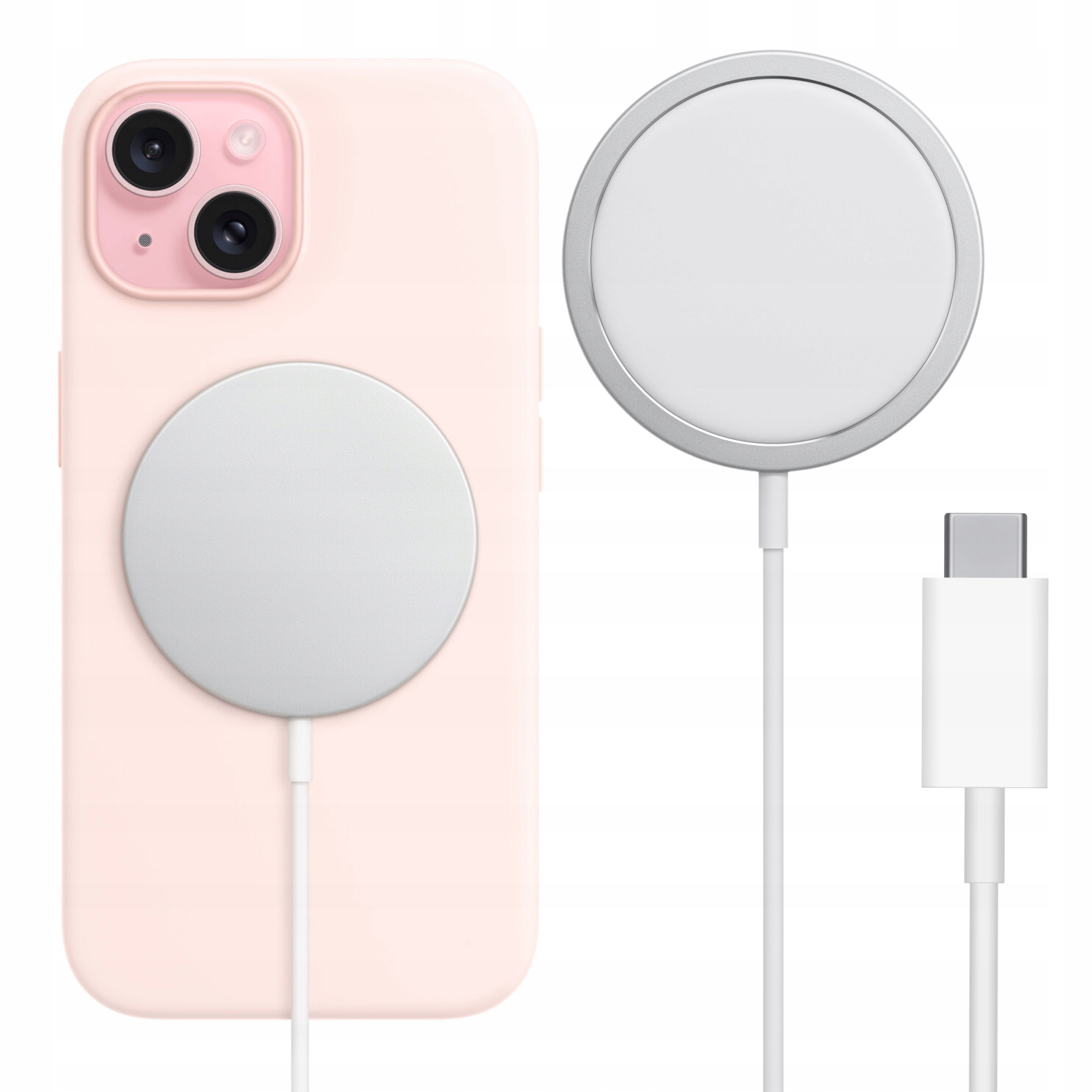 ORYGINALNA ŁADOWARKA INDUKCYJNA DO APPLE MAGSAFE DO IPHONE 11 12 13 14 15 Stan opakowania oryginalne