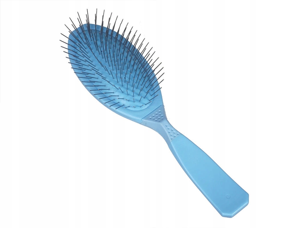 Levně Kartáč Pin Brush velký (M) Modrý, měkký Madan's