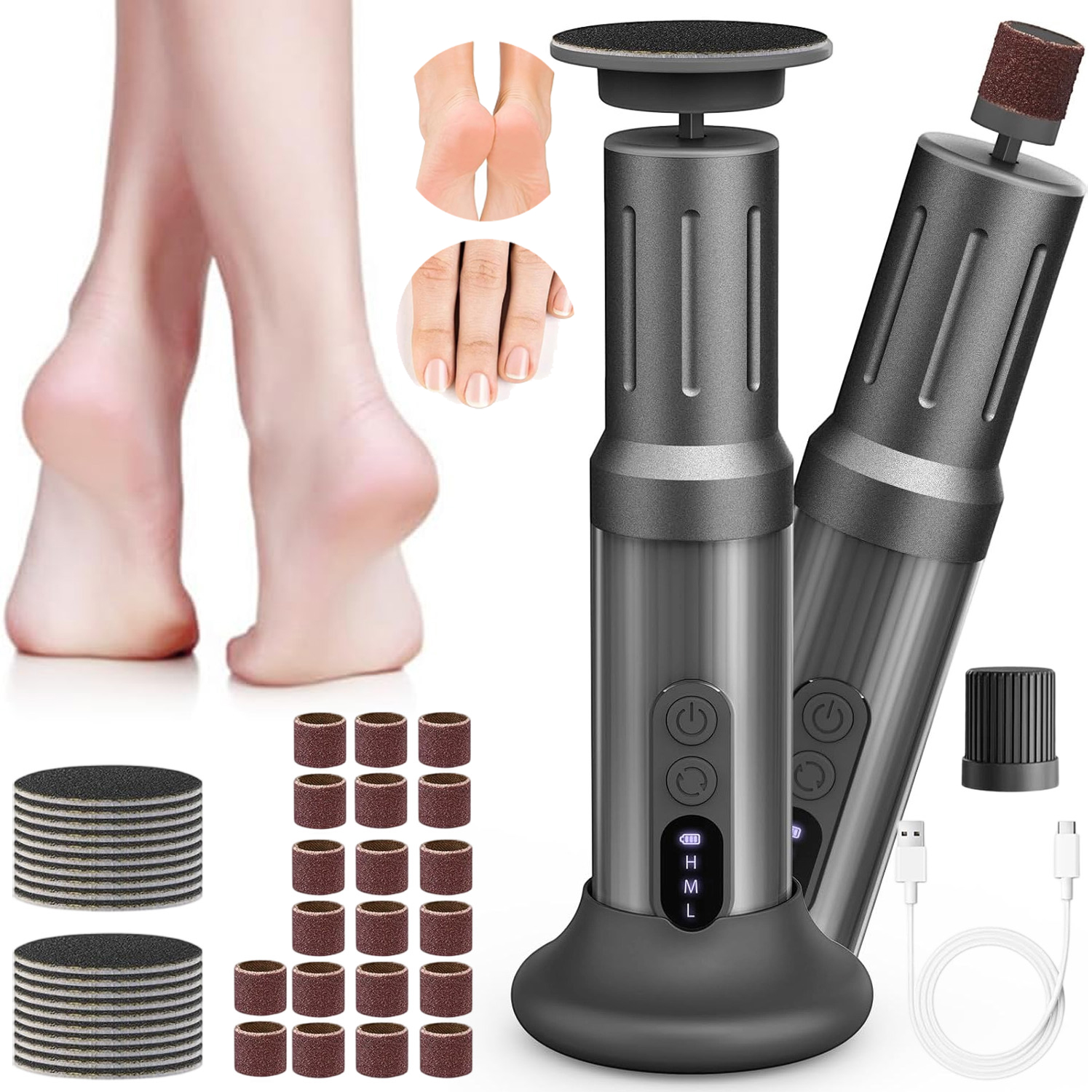 Elektrická Nožní Na Nohy Ergonomická Vysoký Výkon Se 40 Náplněmi