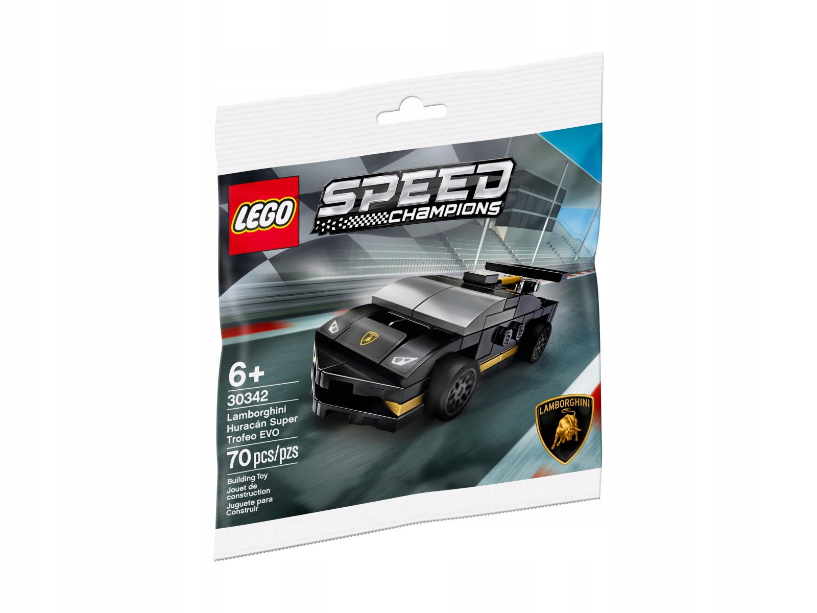 Lego Speed Champions 30342 Lamborghini Huracan Trofeo Evo saszetka