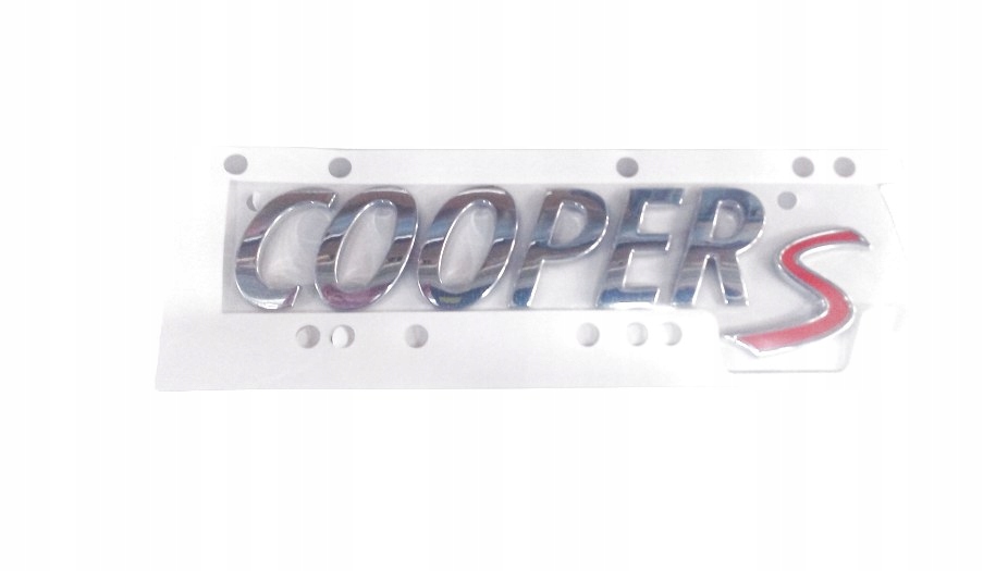 Oryginalny napis emblemat MINI CooperS
