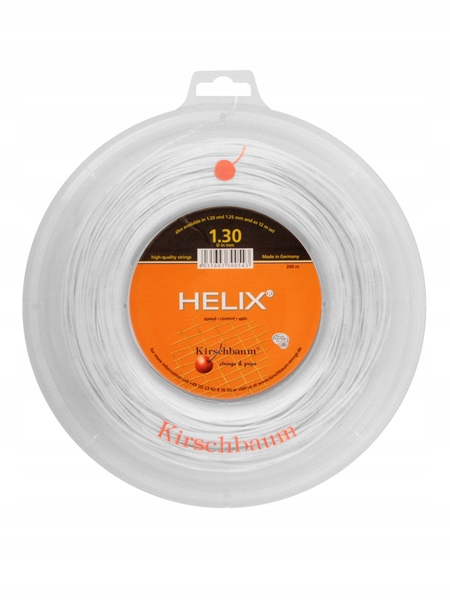 Tenisový výplet Kirschbaum Helix Bílý 1,20 mm 200 m