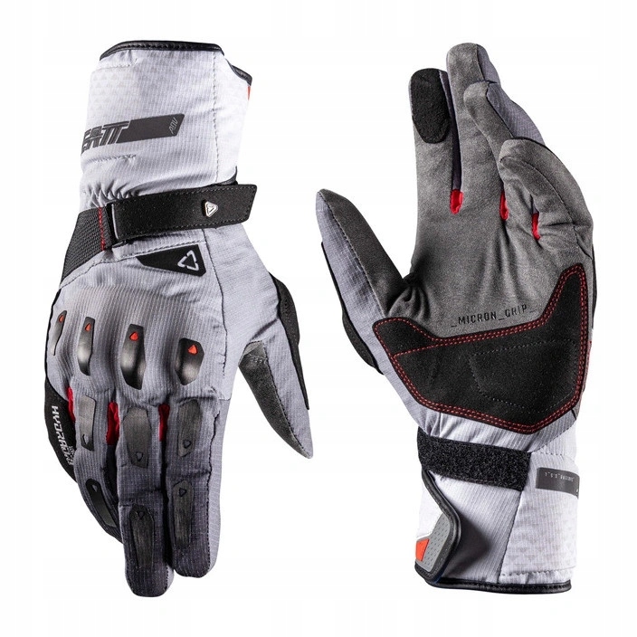 Zimné motocyklové rukavice Leatt Adv Subzero 5.5 Iron Grey sivá Darčeky