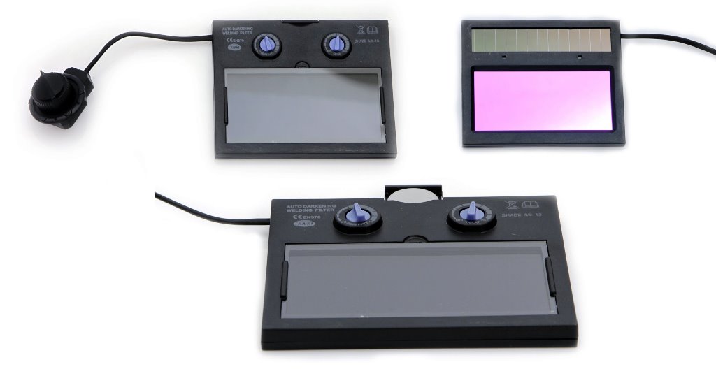 MASKA SPAWALNICZA PRZYŁBICA SAMOŚCIEMNIAJĄCA FILTR Typ przyłbica