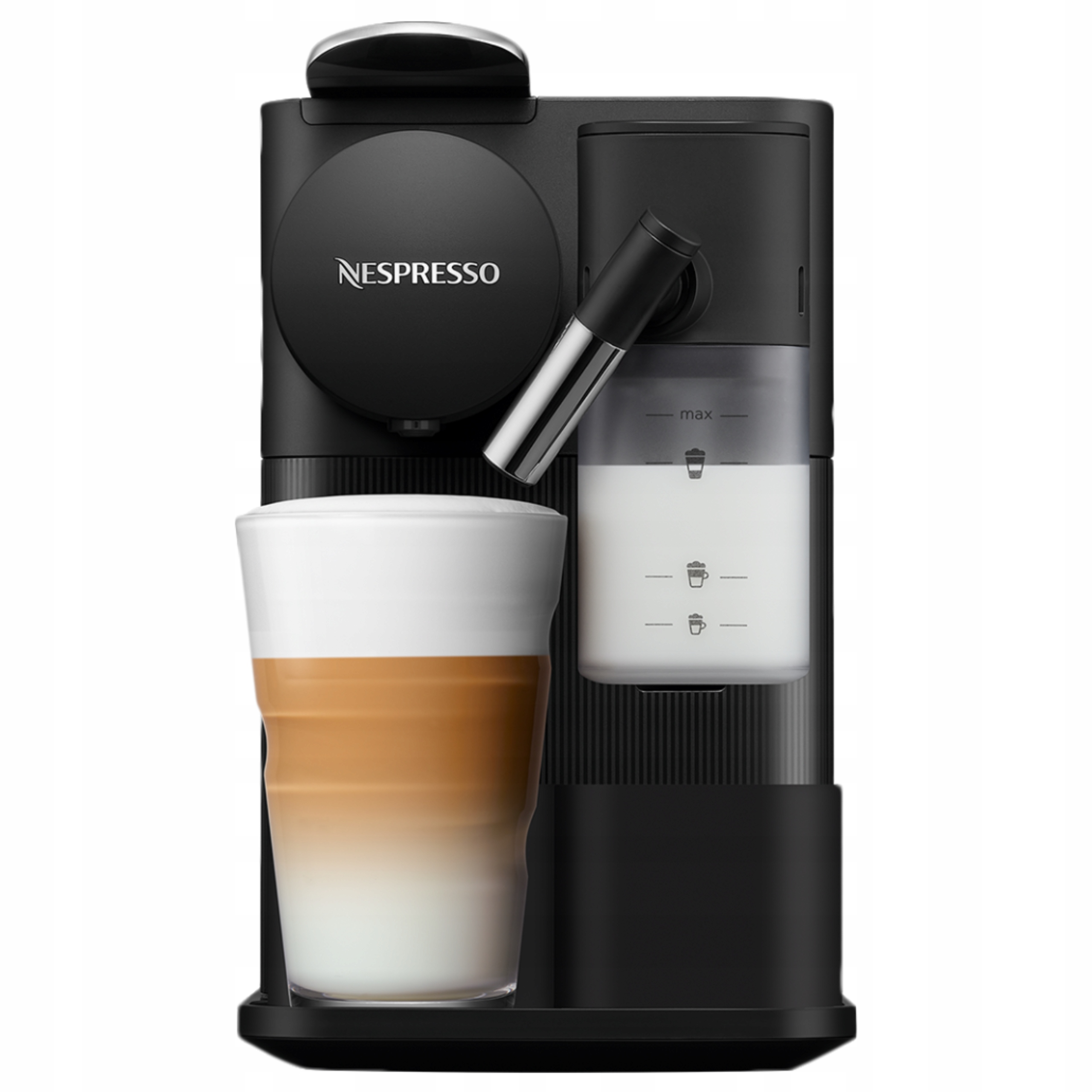 Ekspres na kapsułki Delonghi Nespresso Lattissima One EN510.B – czarny