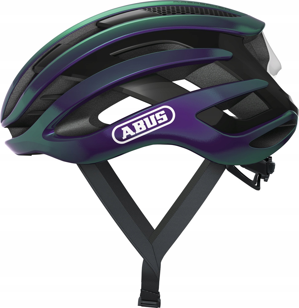 Silniční cyklistická přilba Abus AirBreaker FlipFlap Purple Fialová S 51-55 cm