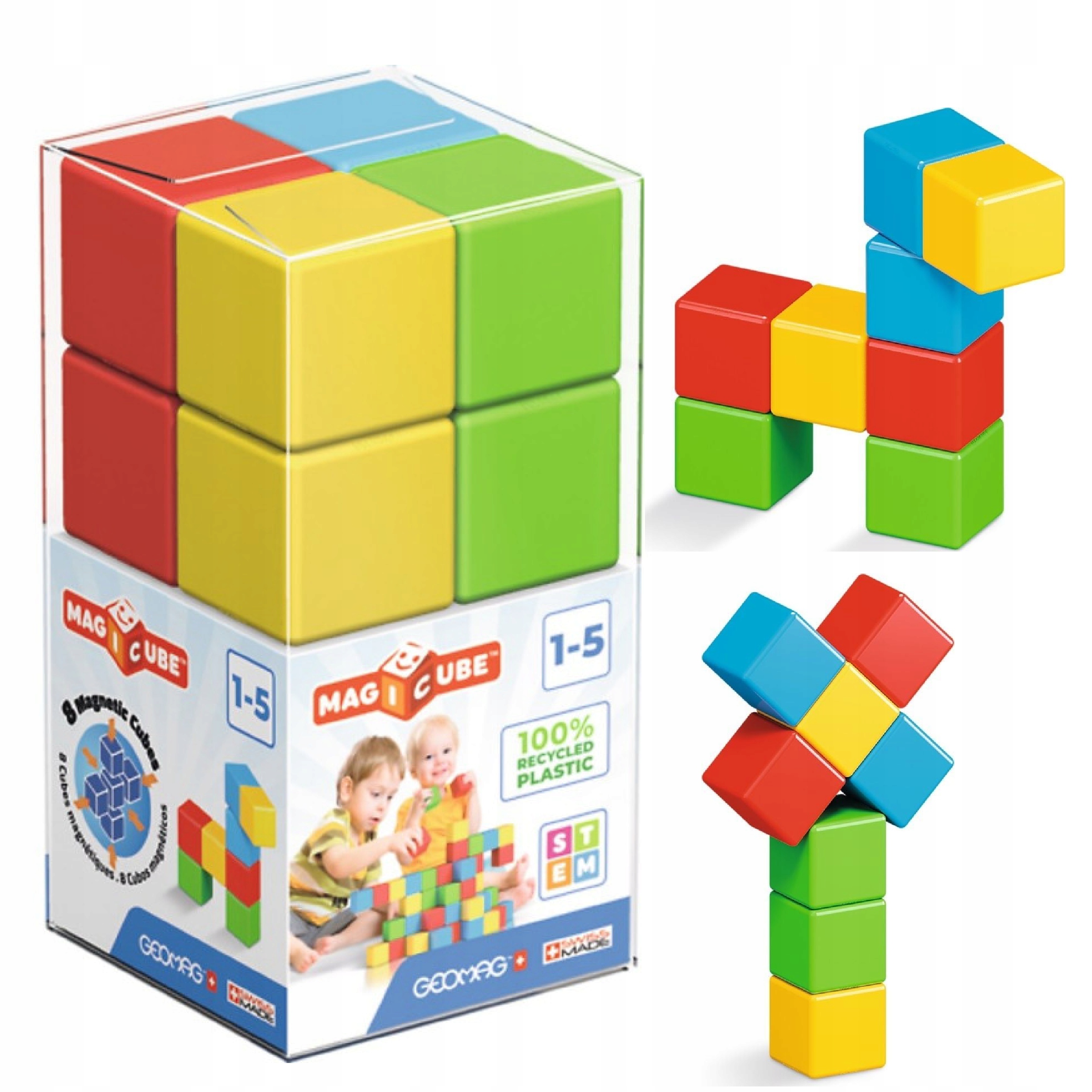 

Geomag Klocki magnetyczne 8 elem. magiczne kostki