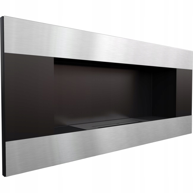 Závesný biokrb Kratki 90 x 40 x 14,2 cm čierny