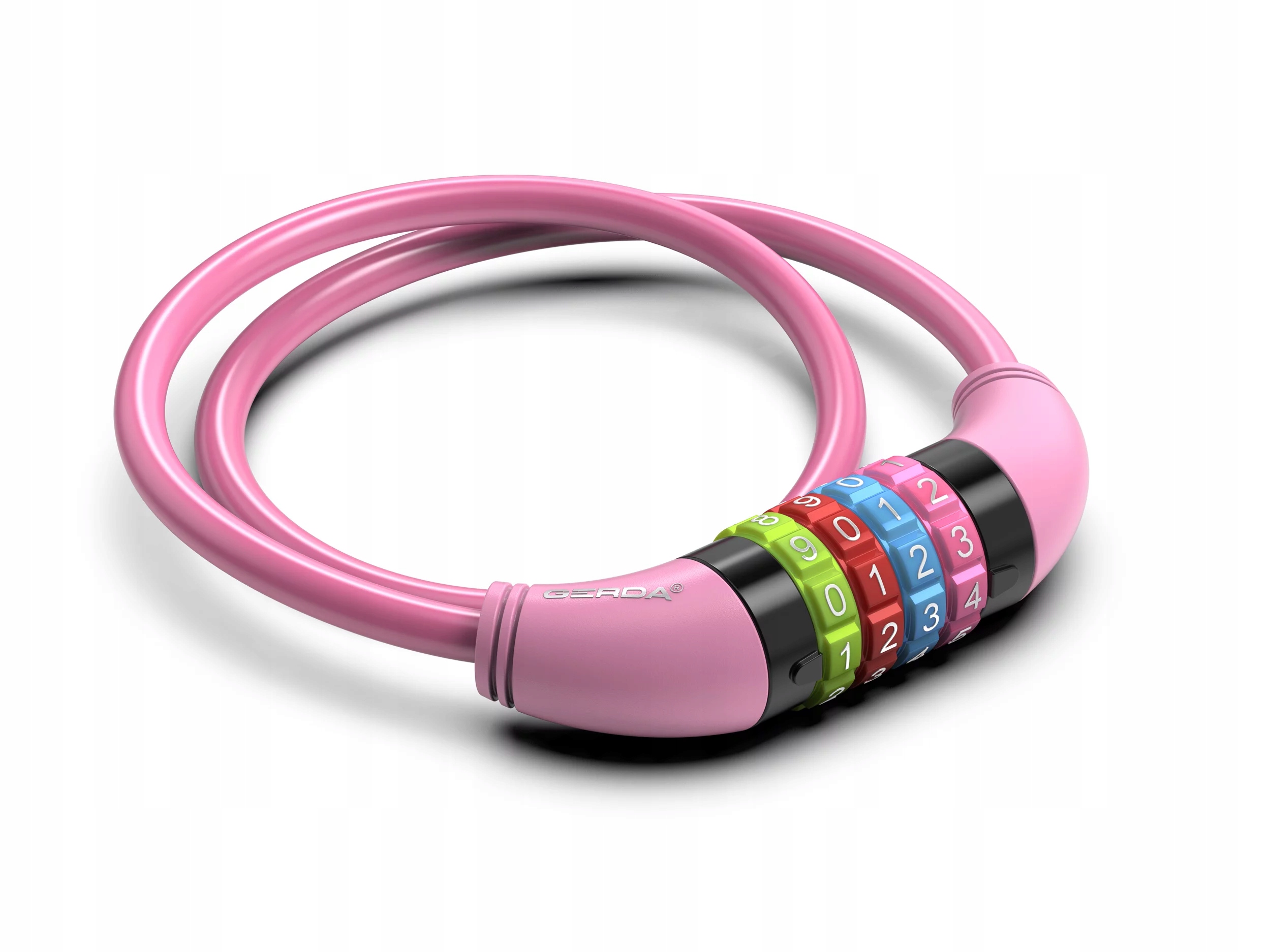 

Zapięcie rowerowe Gerda Baby Combo Flex 650/8C Róż