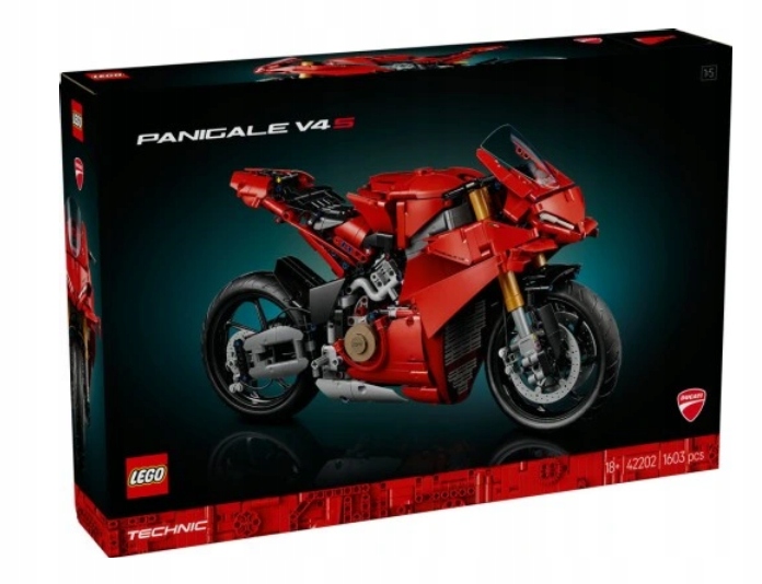 Lego 42202 Technic Motocykl Ducati Panigale V4 S
