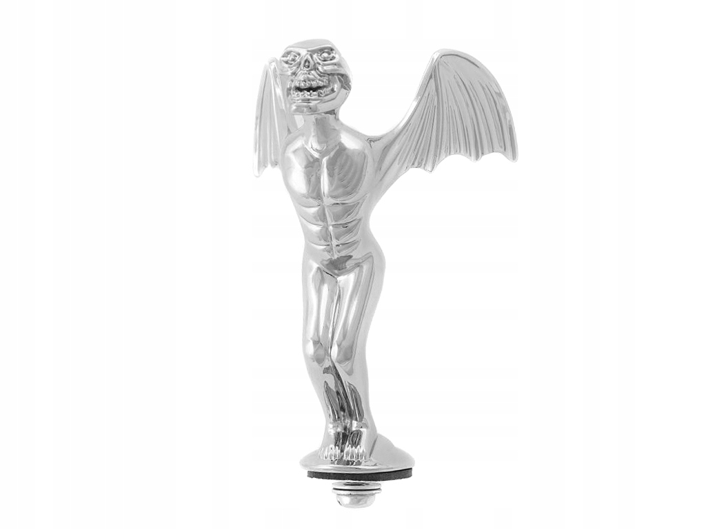 ХРОМИРОВАННЫЙ ДЬЯВОЛ ОРНАМЕНТ ДЛЯ FENDER CHOPPER DRAG