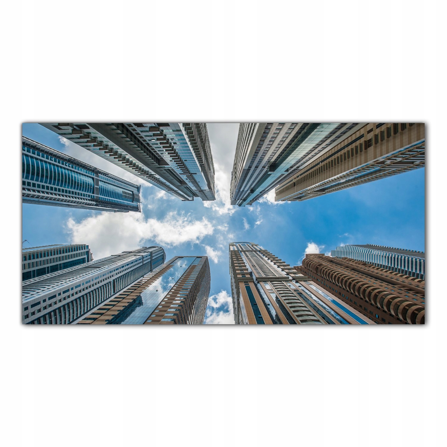 Dubai Krajina 100x50 Tvrzené sklo do kuchyně