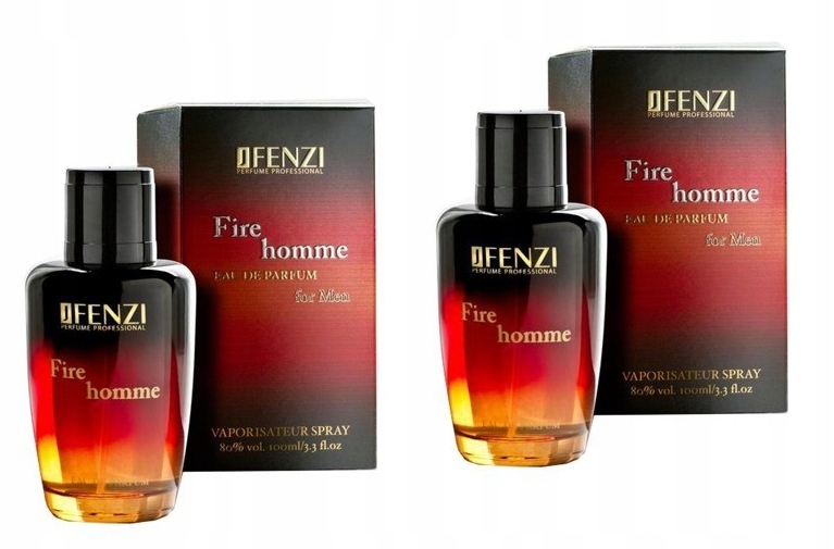JFenzi-FIRE Homme 2x100ml eau da parfum Set