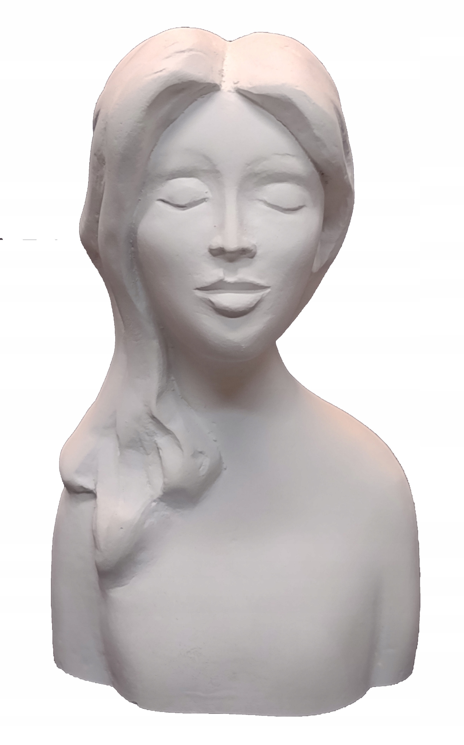 

Ela popiersie gipsowe głowa kobiety do utwardzania