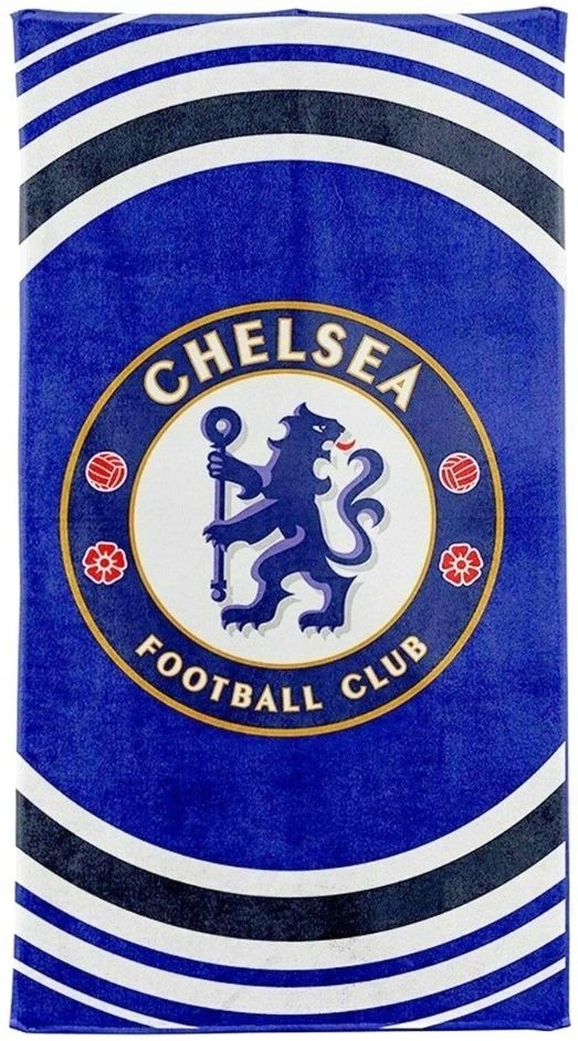 Ręcznik Chelsea Duży Piłkarski Ręcznik Chelsea Oryginał Dla Kibica