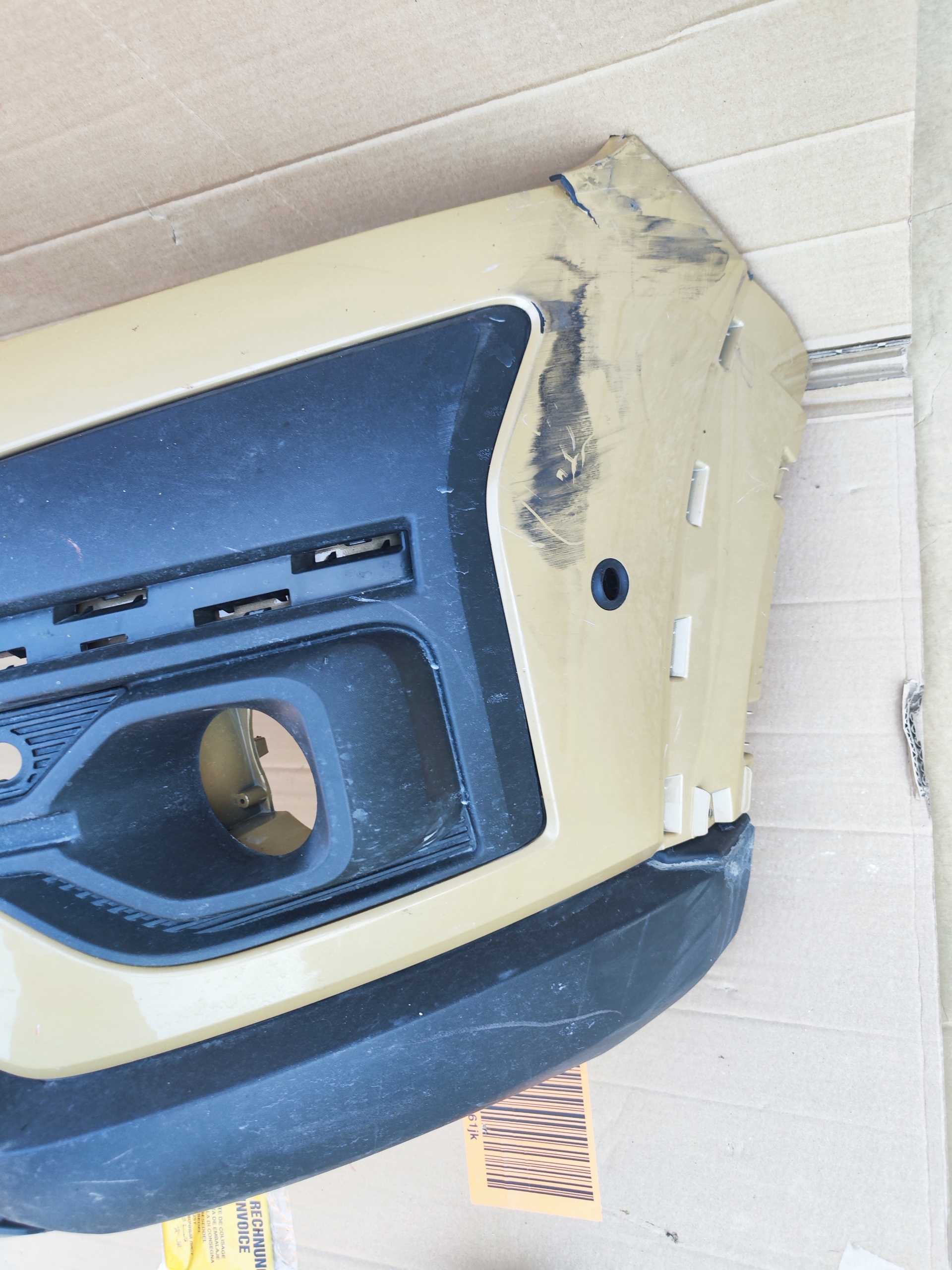 DACIA SANDERO III 3 STEPWAY 20-> bumper front front 620225509r 620225509