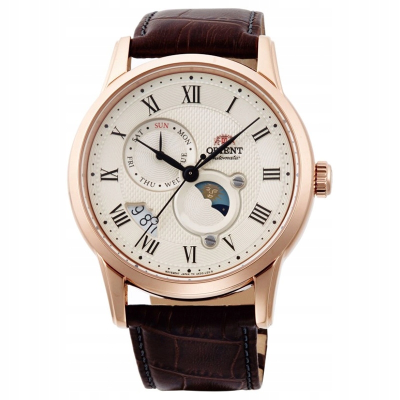 Pánské Hodinky Orient RA-AK0007S30B hnědé