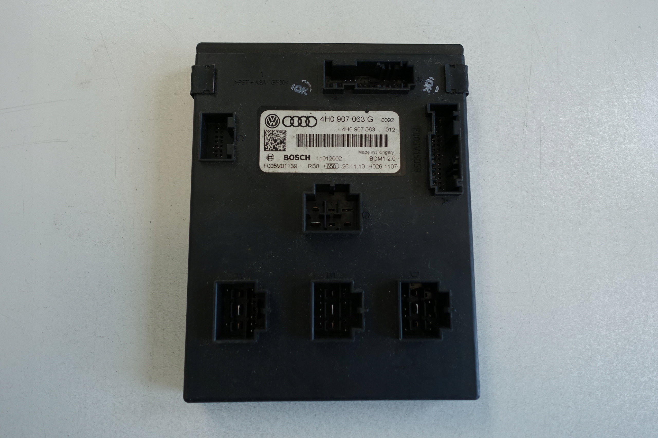 4H0907063G - AUDI МОДУЛЬ КОМФОРТА ДРАЙВЕР BCM PLUG