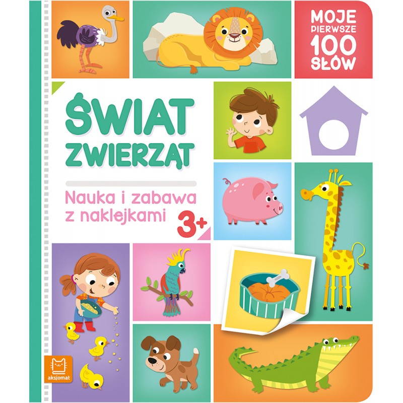 

Świat Zwierząt Moje Pierwsze 100 Słów Z Naklejkami