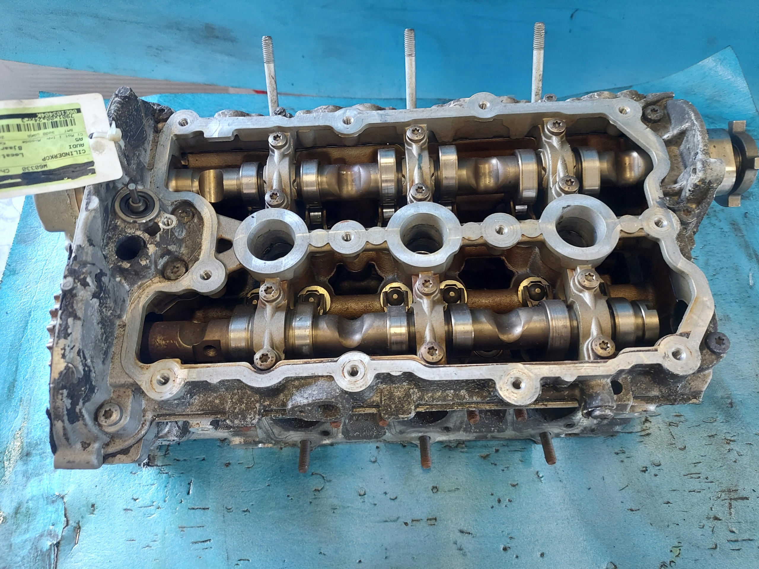 head. AUDI A5 3.0 TFSI CAKA