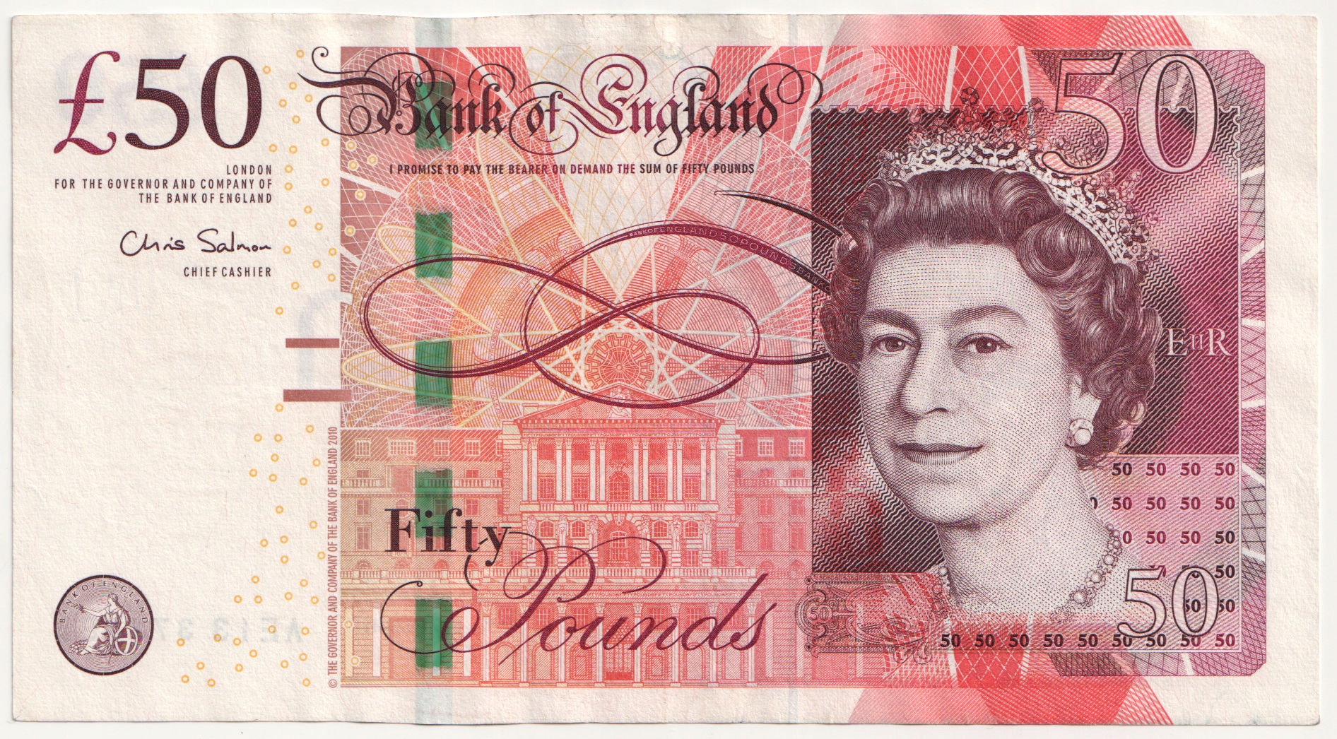 9.gp.Wlk.Brytania, 50 Funtów 2010, P.393.a, St.2