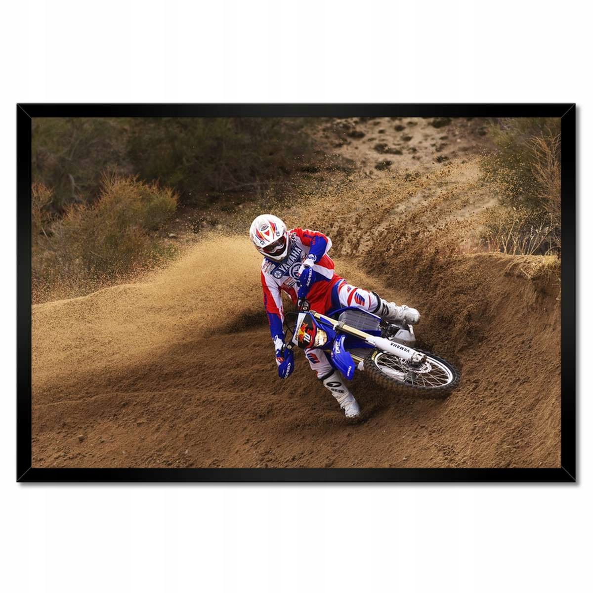 Plakáty v rámu 60x40 Motocross Motocykl Motor