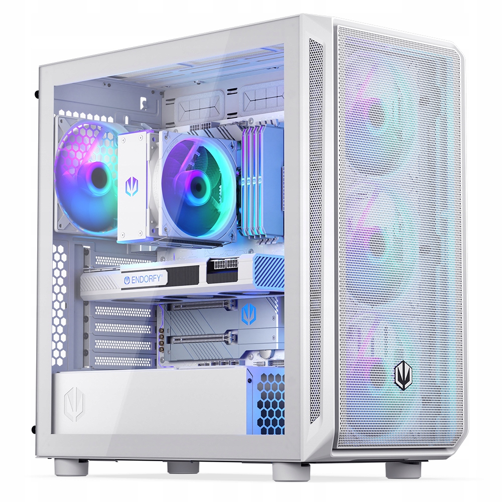 Počítačová Skriňa Endorfy Arx 700 White Argb Midi Tower biely