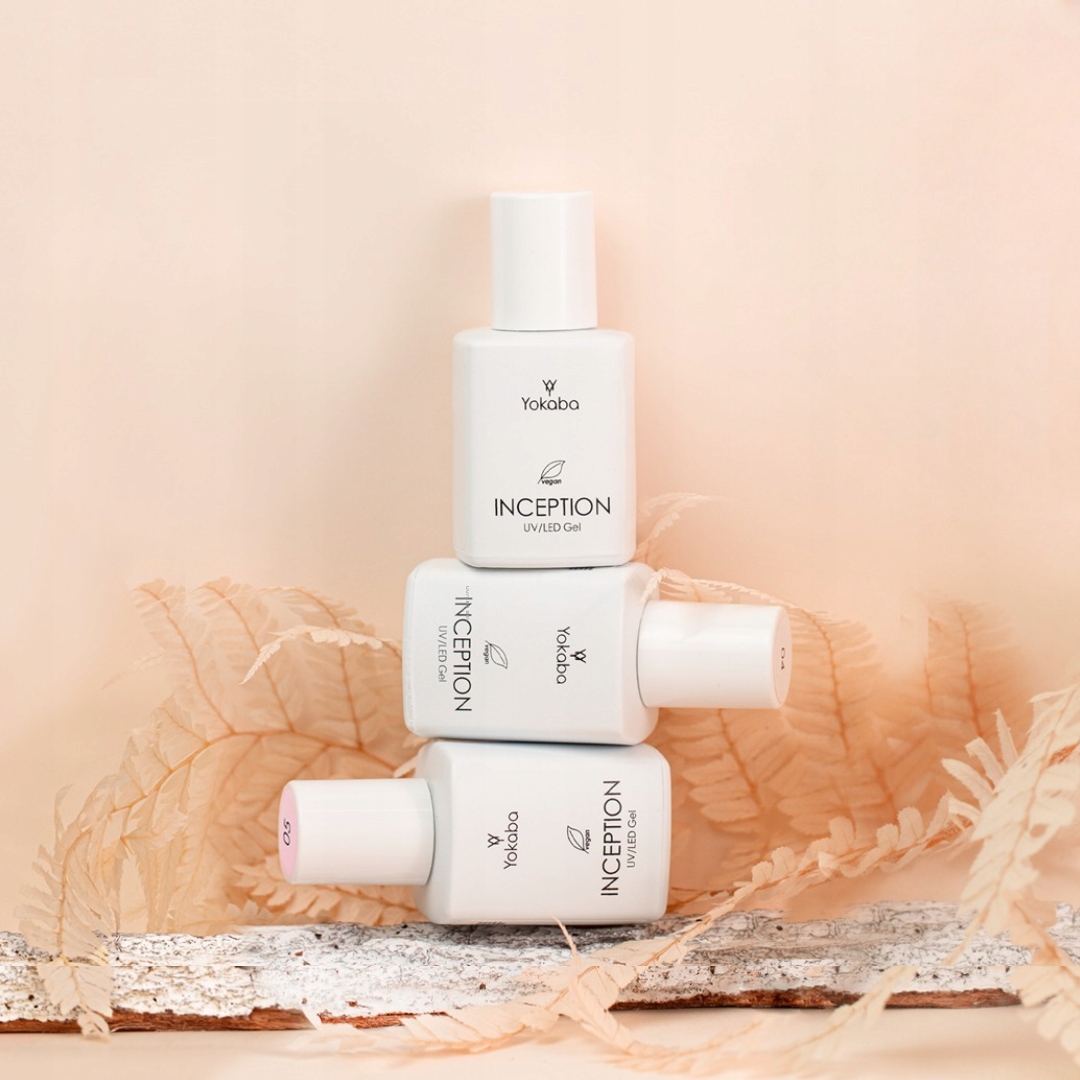 Yokaba INCEPTION 12 Blink Of Rose Budujący Żel w butelce do paznokci 30ml Marka Yokaba